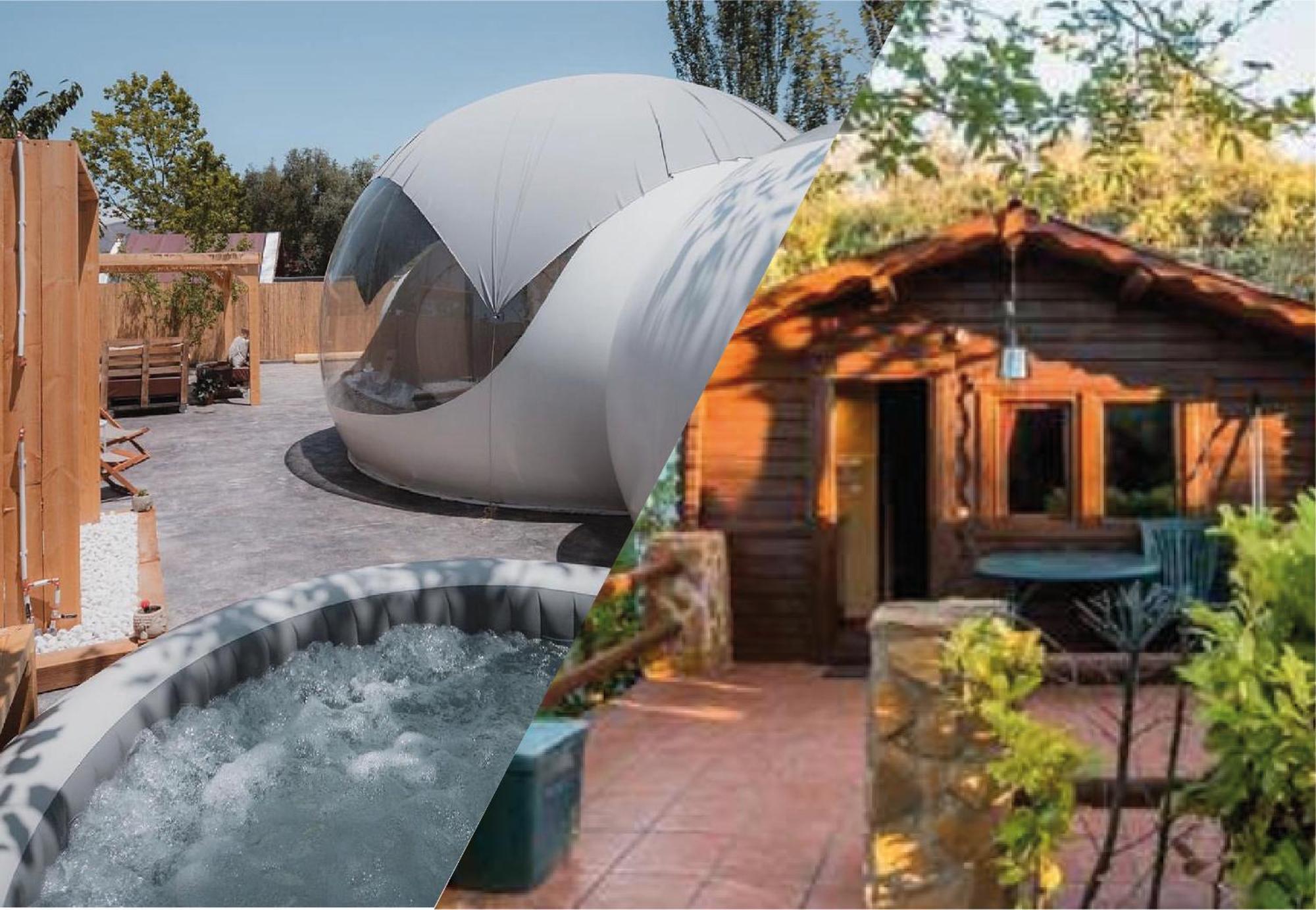 Fuente Del Lobo Glamping & Bungalows - Adults Only Пинос-Хениль Экстерьер фото